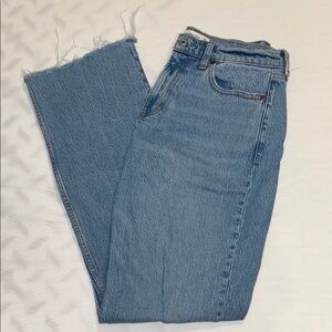 Abercrombie curve love low rise baggy jean